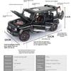 Новое Звездное Небо Топ 1:24 Mercedes-Benz Brabus G800 Высокоточная имитация литой металлической модели автомобиля со звуком и светом инерционная коллекционная игрушка в подарок мальчику
