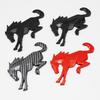 AACD1 Ford 3D Car Horse Stickers Hot For Ford Focus Bronco Logo Exterior Modification Tailgate Leaf Board Letters Animal Parts Badge