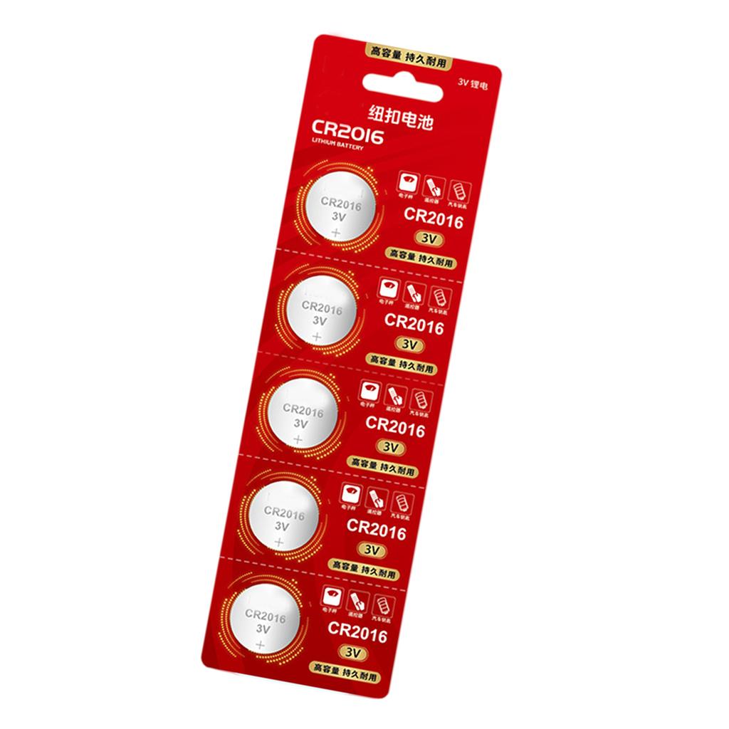 5 шт. CR2032/CR2025/CR2016 3 В литиевая батарейка-таблетка для часов датчики температуры игрушка с дистанционным управлением