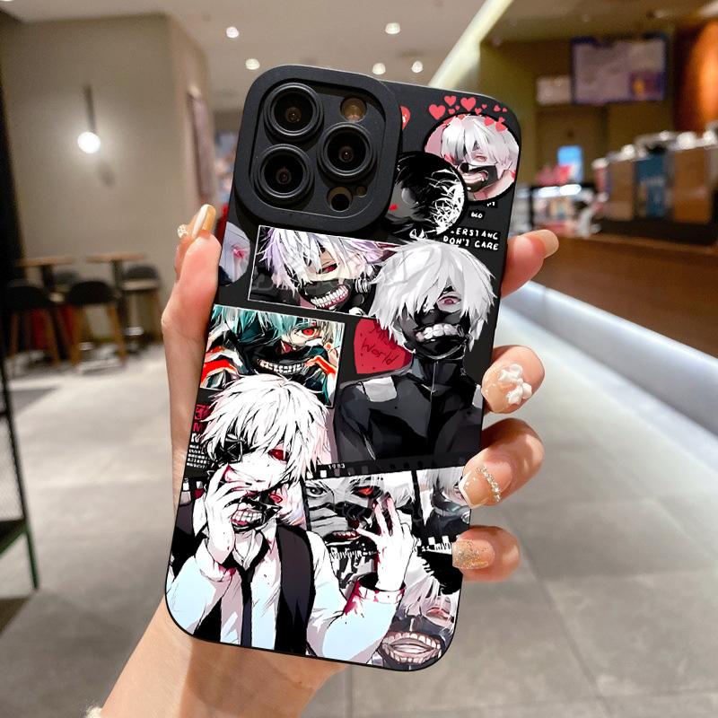 ГОРЯЧИЙ Аниме Чехол для телефона Tokyo Ghoul для Samsung Galaxy S26 S25 S24 S23 S22 S21 S20 Note20 Edge FE Plus Ultra 4G 5G Мягкий чехол