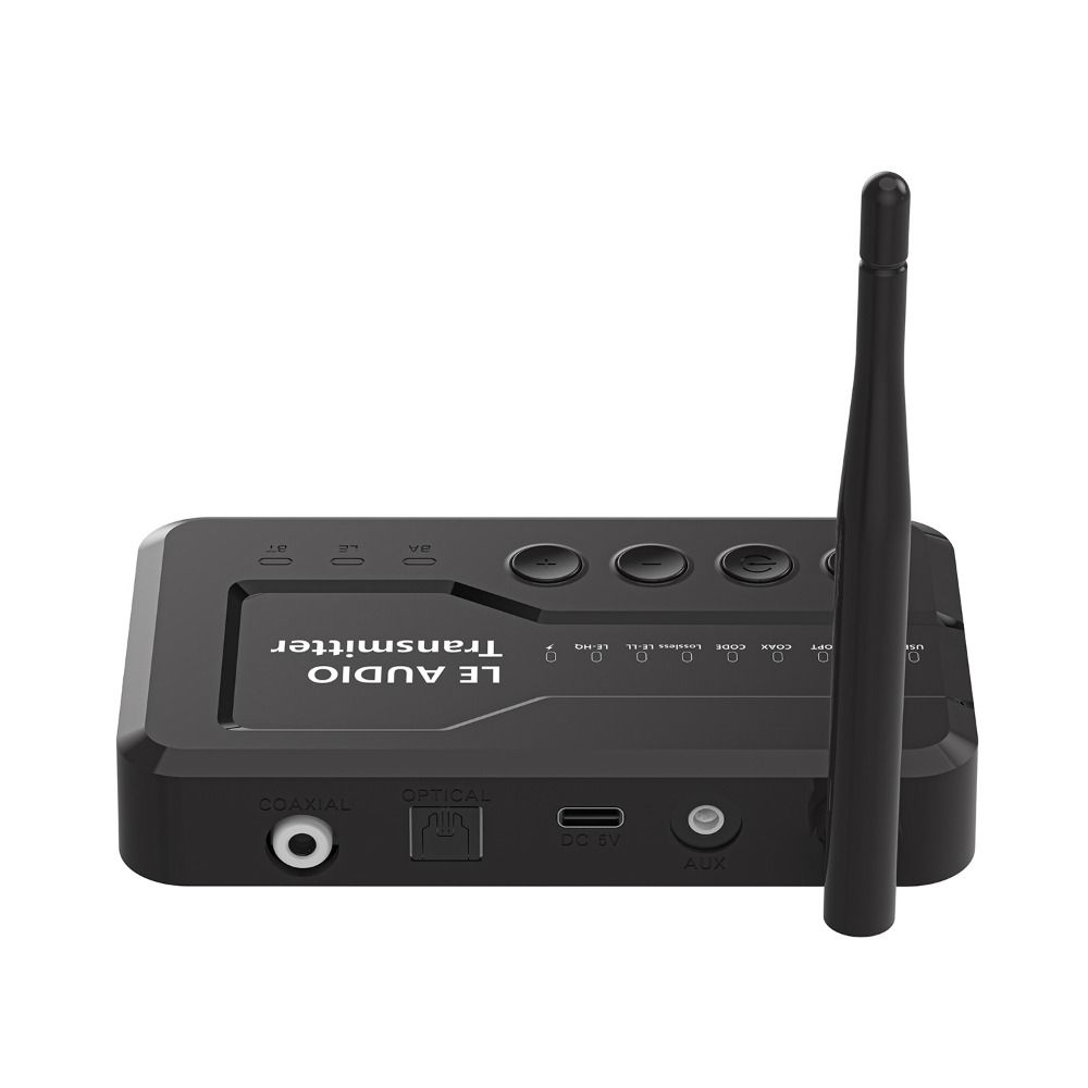 LC3 Bluetooth 5.3 Audio Transmitter Lossless Wireless Stereo Adapter  Home Theater