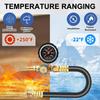 Upgraded RV Winterizing Kit, 17Inch RV Blowout Hose Adapter Kit With Oil Pressure Gauge & Shut Off Valve, Boat Winterizing Kit Camper Blow Out