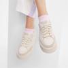 Fila Victoria Повседневные Минималистичные Универсальные Однотонные Кроссовки Женские Кроссовки Молочно-Белые F12W431205FAW