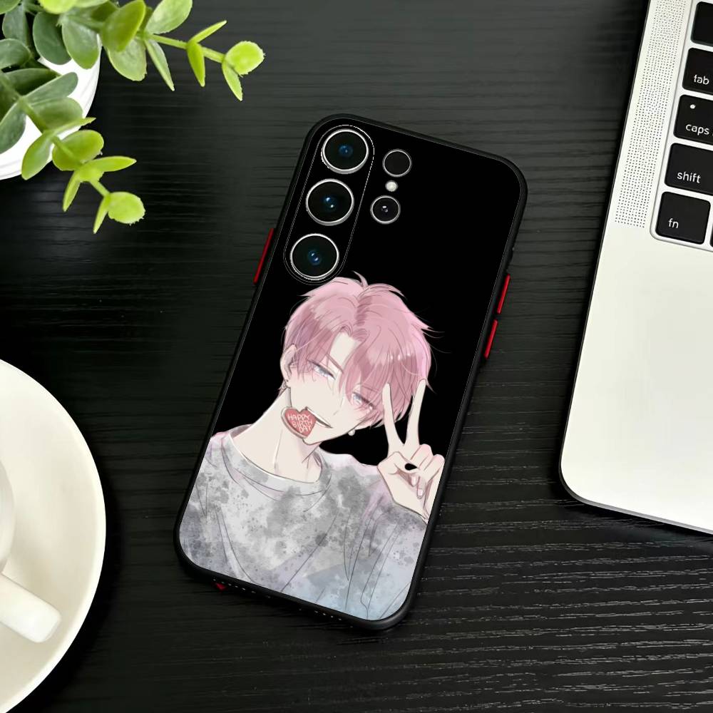 Чехол для телефона N-Tamon B-Side для Samsung S26, S25, S24, S23, S22, S30, S21, Ultra, Plus, FE 5G Черный Мягкая крышка