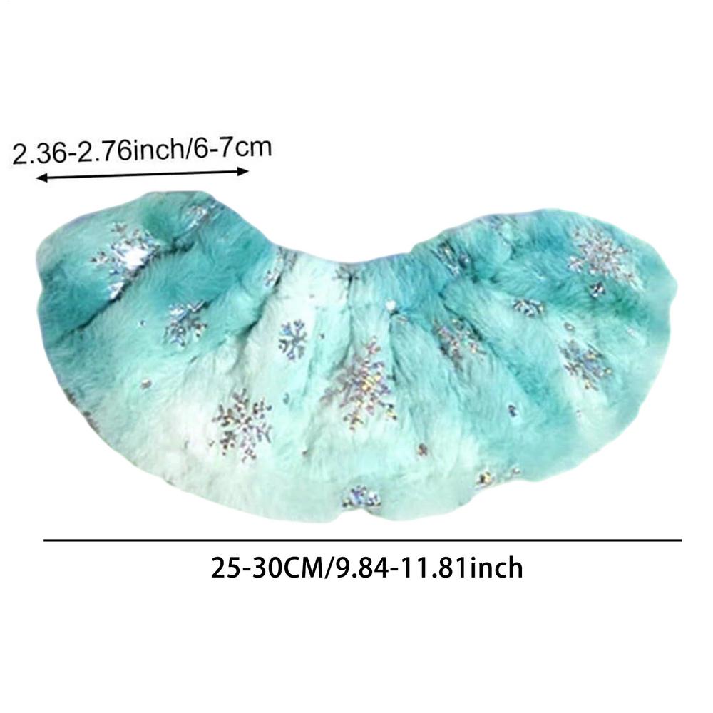 1Pairs Ice Skate Cover Stuffed Hockey Skate Guards Blade Guards for Hockey Skates Soft Dustproof Skate Shoes Covers Protector