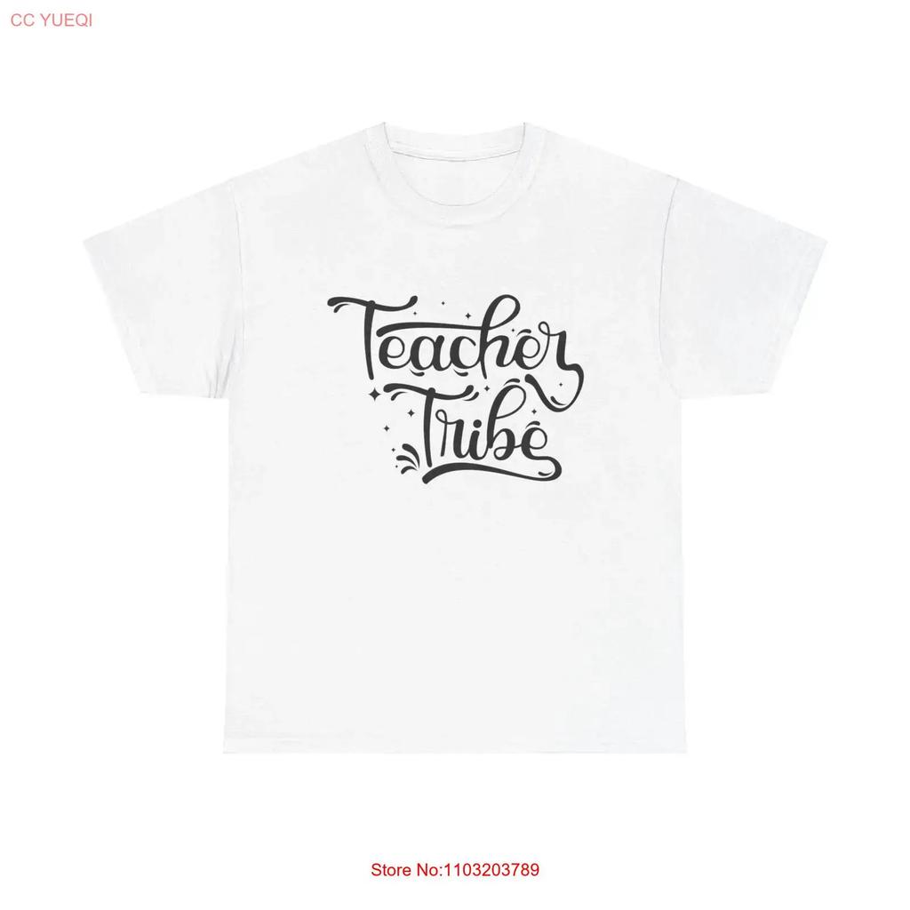 Teacher Tribe T Shirt Cute Fun Cool Minimal School Vintage Educator Art Design Vintage Soft Designer Clothes Fashion