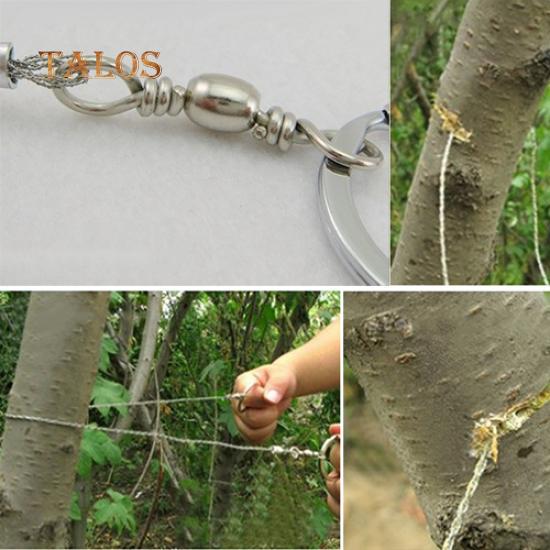 Talos Outdoor Emergency Survival Device Steel Wire Saw Camping Hiking Hunting Climbing