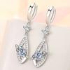 Lindon Zircon Copper Alloy Earrings Drop Earrings For Women Wedding Party Gifts