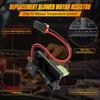 89019089 Резистор вентилятора отопителя HVAC Совместим с 1999-2006 Chevy Silverado GMC Sierra 1500 2500 3500, 2000-2002 GMC Yukon (Монтаж на 2 отверстия