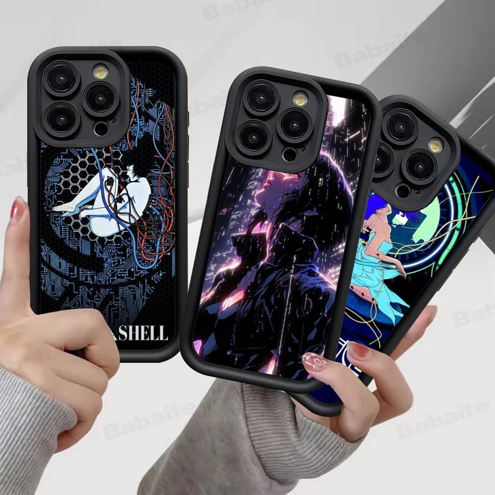 Чехол для телефона Аниме G-ghost In The S-shell для Samsung S26 S25 S24 S23 S22 S21 S20 F06 M16 Note 20 FE Ультрамягкий силиконовый ТПУ чехол