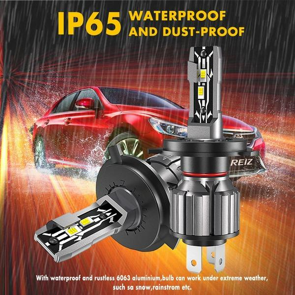2 шт. 100 Вт 30000LM H4 H7 Canbus LED H8 H9 H11 9005 HB3 Hir2 9012 HB2 9003 Автомобильные светодиодные фары Turbo Противотуманные фары 6000K 12 В диод