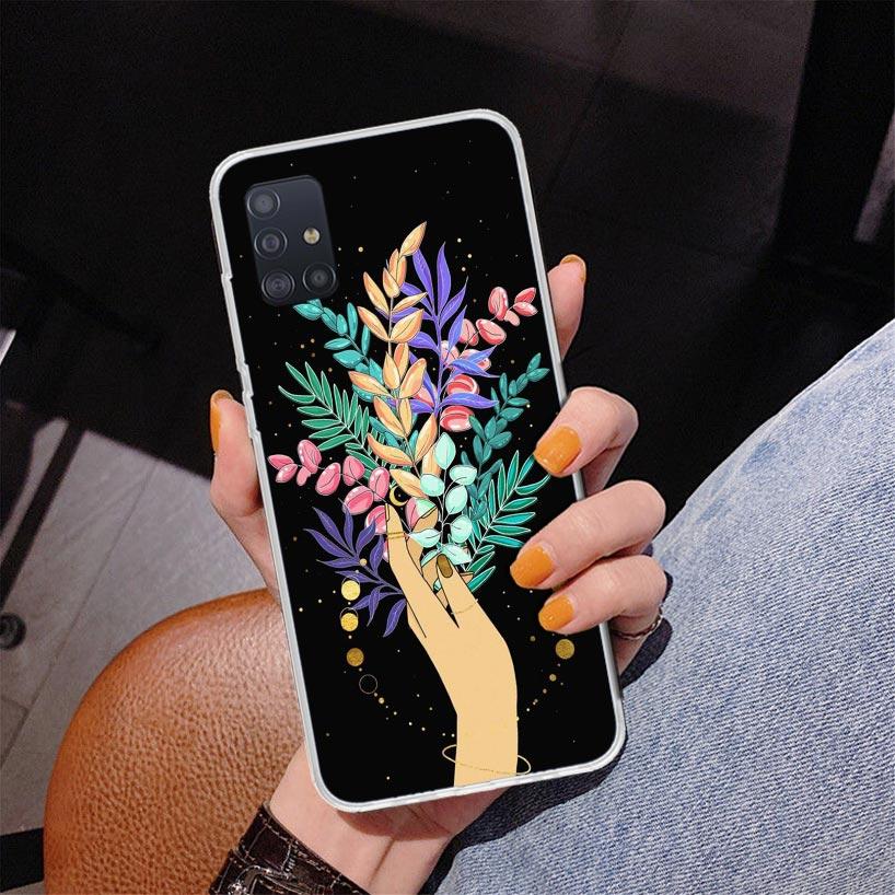 Чехол для телефона 'Тайна Луны Тотем Ведьмы' для Samsung Galaxy A52 A32 A22 A12 A51 A31 A50S A30S A20S A10S Note 20 Ultra 10 Plus S10 A7