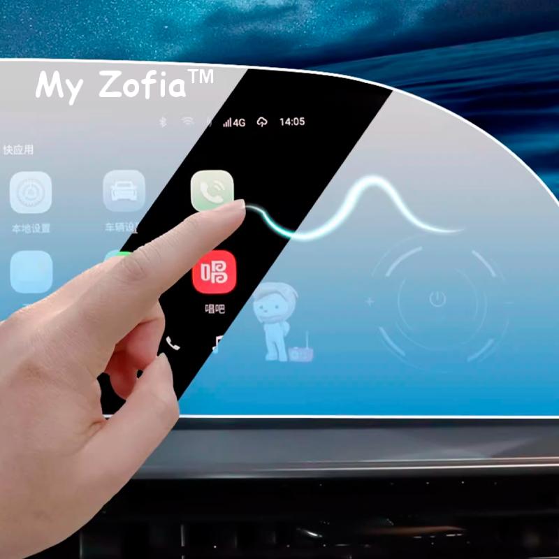 For Chery OMODA 9 SHS C9 EXEED RX 2025 2026 Nano film Screen Protector Center Control Film Anti-Scratch Protection Accessories
