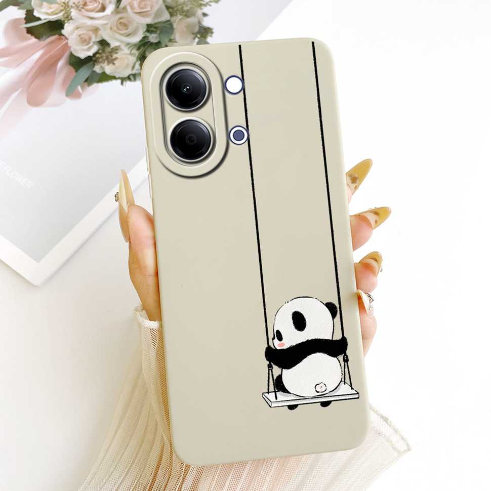 For vivo Y05 4G Case Fashion Colorful Flower Cartoon Silicone Back Cover For Vivo Y11D VIVO Y05 4G Bumper Phone Cases Fundas
