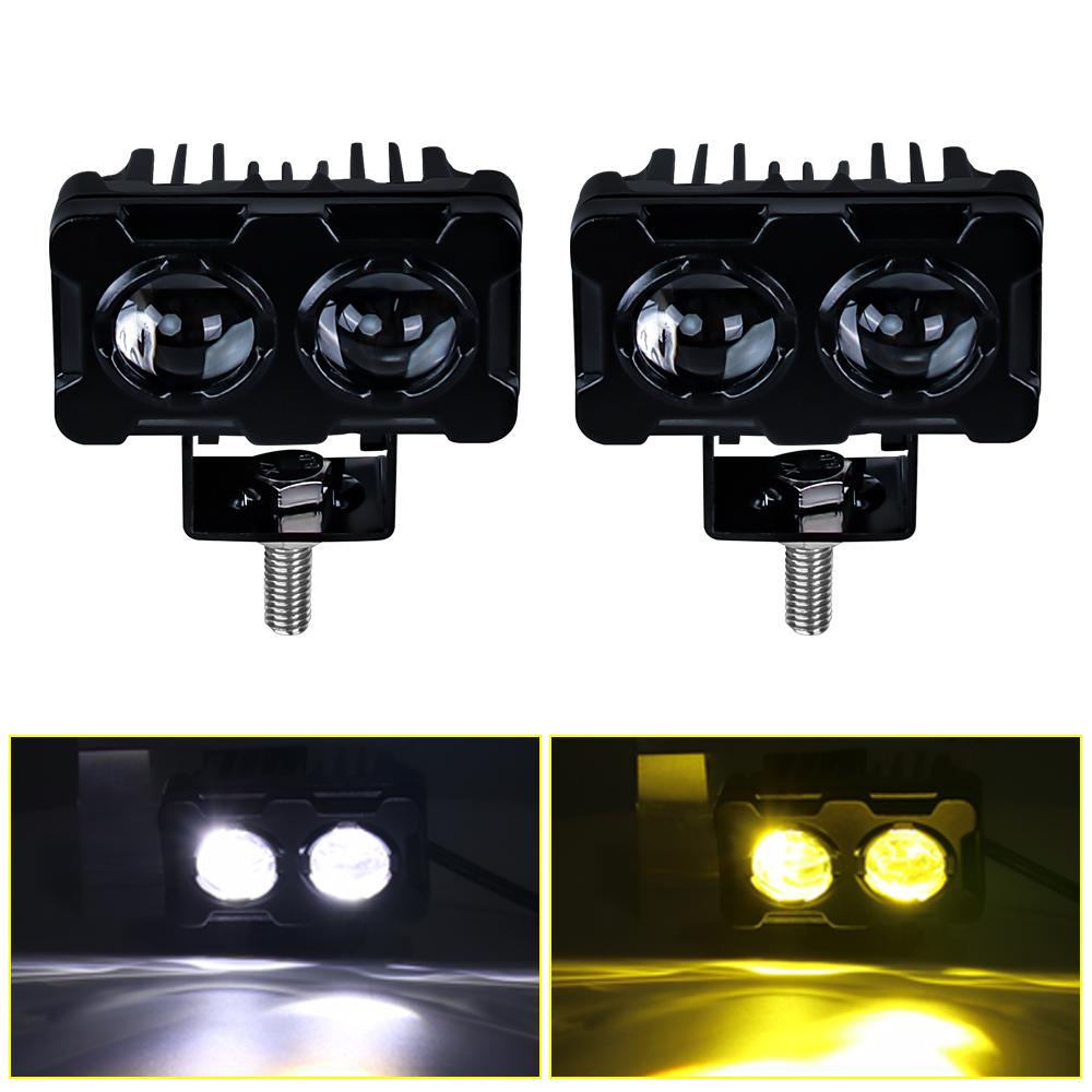 Светодиодная фара для мотоцикла, противотуманная фара, 12 В, для BMW R1200GS ADV F800GS F650 K1200S, вспомогательная светодиодная мотофара