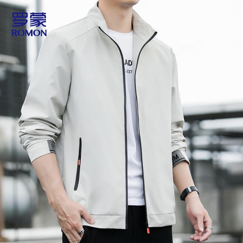 Romain Men's Stand Collar Business Casual Jacket JT6