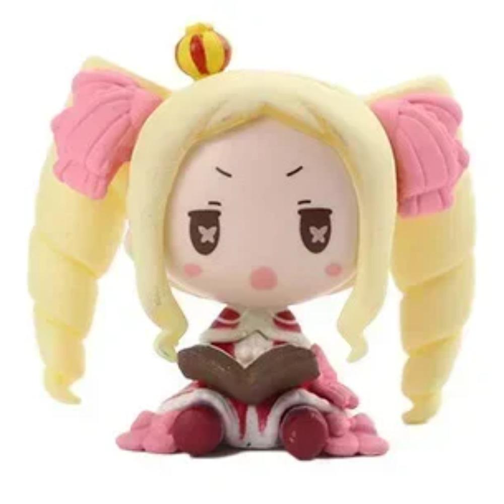 Милая фигурка Рем из Re:Zero Мини-статуэтки Эмилии и Рам Кавайи Re:Фигурка Зеро Декор для стола Украшение для дома Украшение Аксессуары для стола