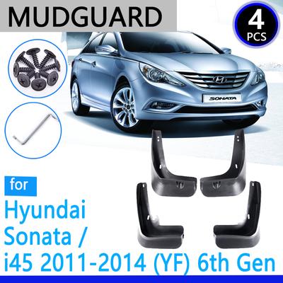 Брызговики подходят для Hyundai Sonata i45 YF 2011 2012 2013 2014 автомобильные аксессуары брызговик Fender авто запасные части