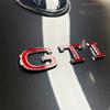 EPYFH1 1Pc ABS 3D Car Badge Sticker GTI Logo Decal Styling For VW Golf 8 GTI Passat B6 Scirocco Tiguan Polo Beetle Touran Accessories