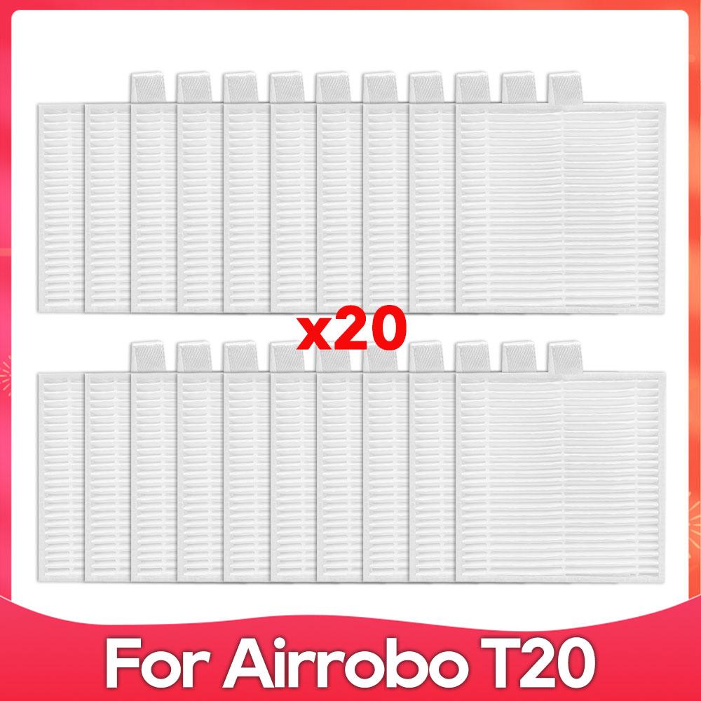 Совместимость для ( AIRROBO T20+ ) Робот-пылесос Ролик Боковая щетка Фильтр Тряпка для мытья пола Мешок для пыли Деталь Аксессуар