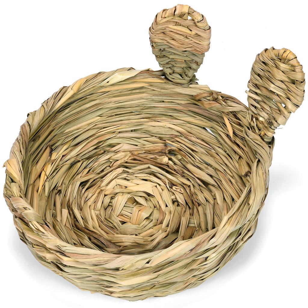 Pet Supplies Hand-woven Rabbit Nest Edible Decompression Venting Toys Teething Ornaments