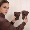 1 Pair Knit Cuffs for Jacket  Ribbing Cuffs Extender Rib Knit Sleeve Extenders for Down Jacket Sweater Shirt Windbreaker Coat