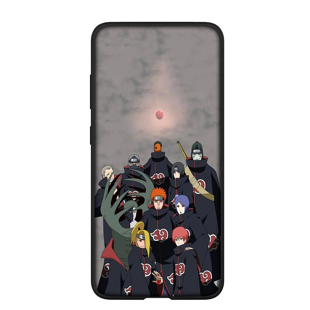 Case for Samsung Galaxy S25 S23 S24 Ultra FE Plus A05 A06 A15 A16 A36 A37 A35 A54 A55 A56 A57 A25 A26 A53 A17 Pain Poster Anime Akatsuki Narutos Cover