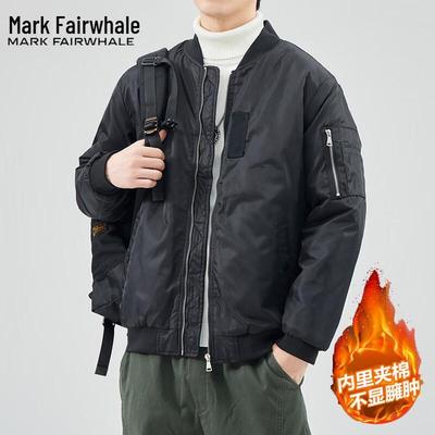 Мужская стеганая бейсбольная куртка Mark Fairwhale в американском ретро стиле