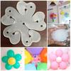 10Pcs Plastic Plum Blossom Shaped Balloon Clips Wedding Birthday Party Supplies