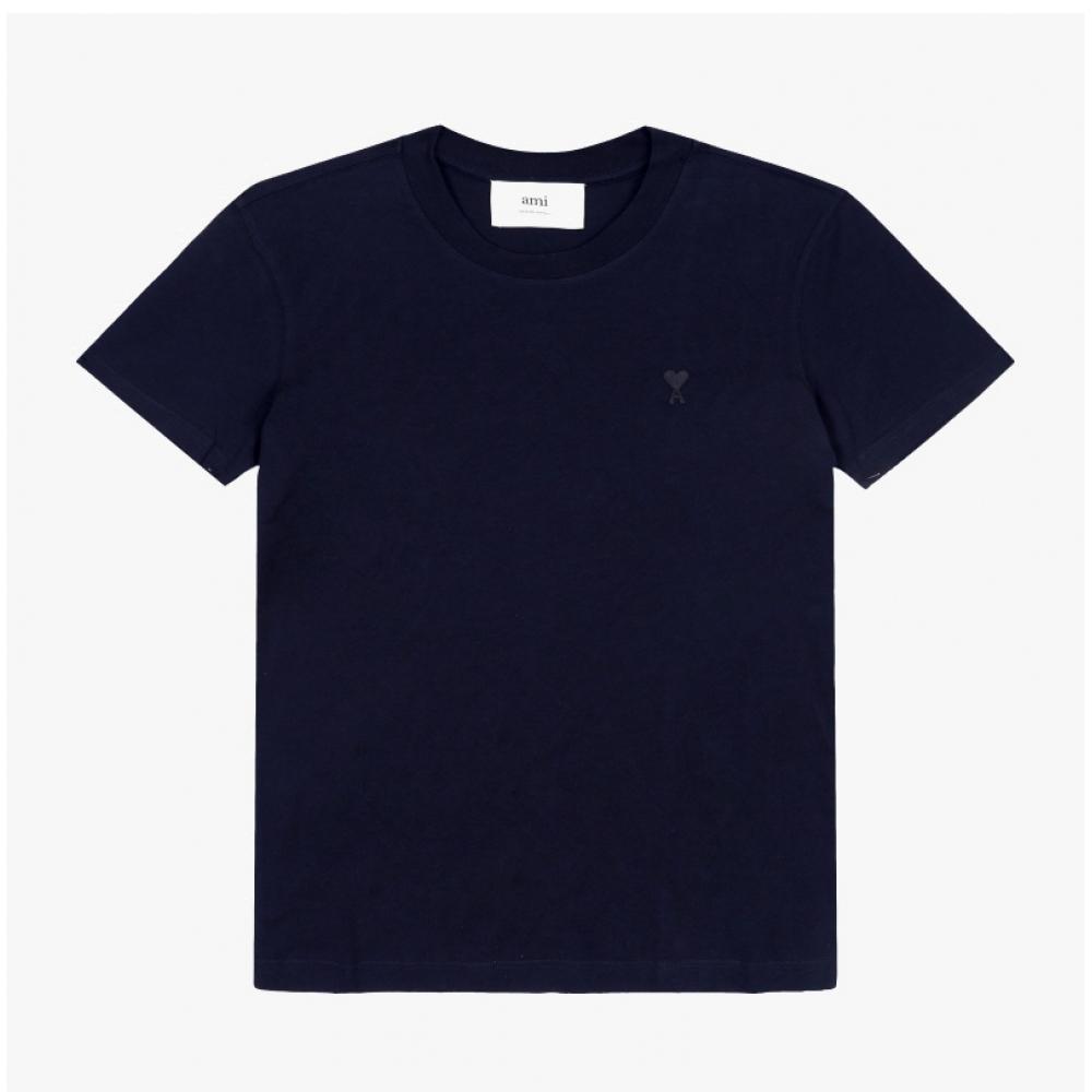 Ami De Queuf Тональная маленькая футболка с логотипом в виде сердца bfuTs003