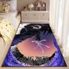 Anime Character with Dark Theme suitable as a non-slip mat for the living room or bedroom sofa