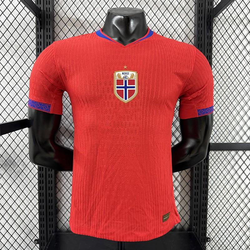 Norway 2026 Soccer Jersey Men Women Short Sleeve Football Kit Home Away Alternate Fan Player Version