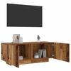 VidaXL TV Stand with LED Lights Old Wood Engineered Wood 856353