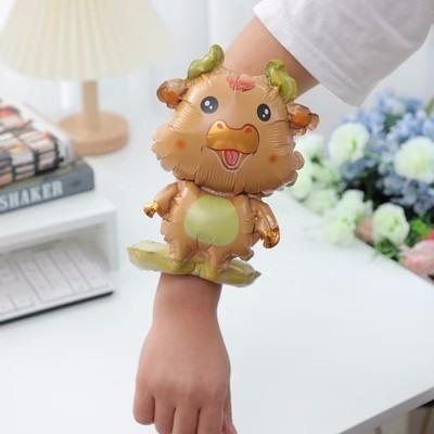 50Pcs Children'S Cartoon Animal Wrist Balloon Small Gift Kindergarten Bracelet Inflatable Party