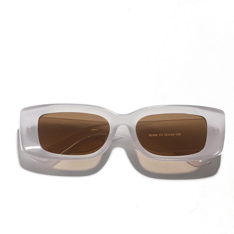 Современные ретро-солнцезащитные очки для женщин, универсальные уличные солнцезащитные очки высокого класса для мужчин, квадратные очки.