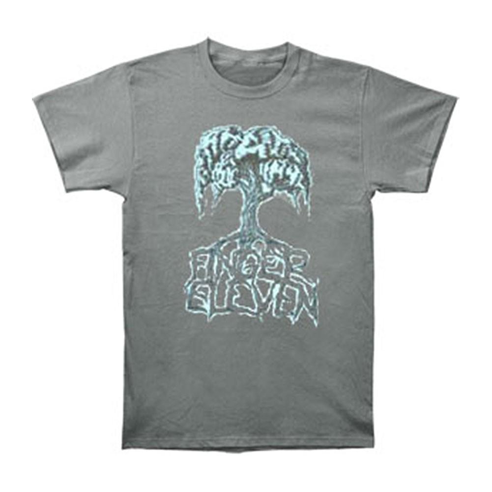Men's Finger Eleven Tree T-Shirt Mens Womens Tees Top Black