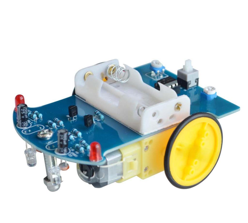 D2-1 Интеллектуальный автомобильный комплект слежения за линией: Электронные детали для патрульных машин своими руками