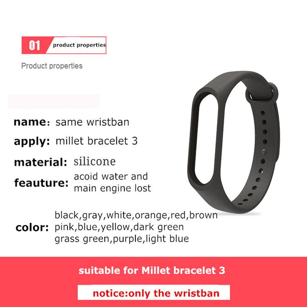 Loop Wristbands Sports Dual Color Smart Bracelet Silicone Strap Replacement Watch Band Bracelet