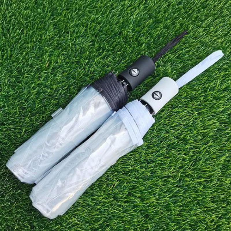 Автоматический складной прозрачный зонт: Компактный и стильный для мужчин, женщин и студентов (Стиль Мори)