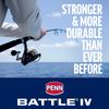 PENN Battle IV 4000HS - Durable and sturdy