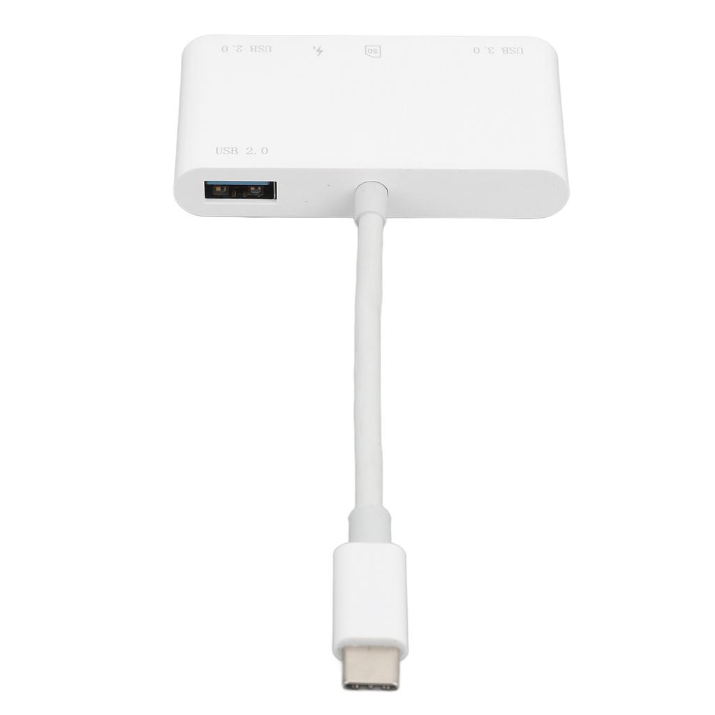 Картридер 6 в 1, Plug and Play, высокоскоростной USB C адаптер для карт памяти для смарт-камер, телефонов, ноутбуков