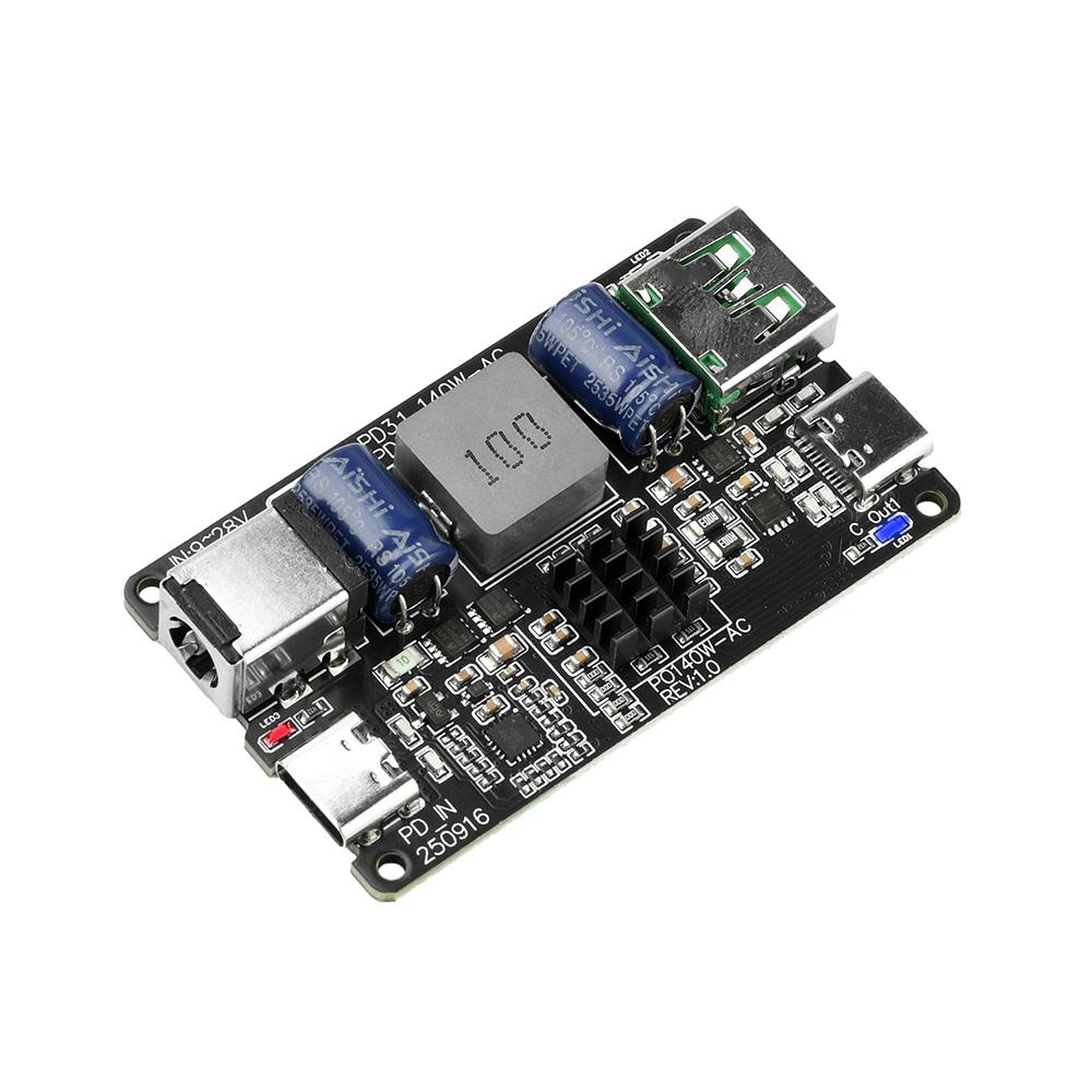 PD3.1 140W 28V Full Protocol Fast Charger 140W 5A High-power DC Buck Type-C USB Fast Charging Car Desktop Adapter Module