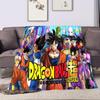 Cartoon Children's Gift Soft Four Seasons Dragon-Ball Portable Blanket Sofa Blanket Thin Sheet Office Tour Sherpa Warm Blanket.