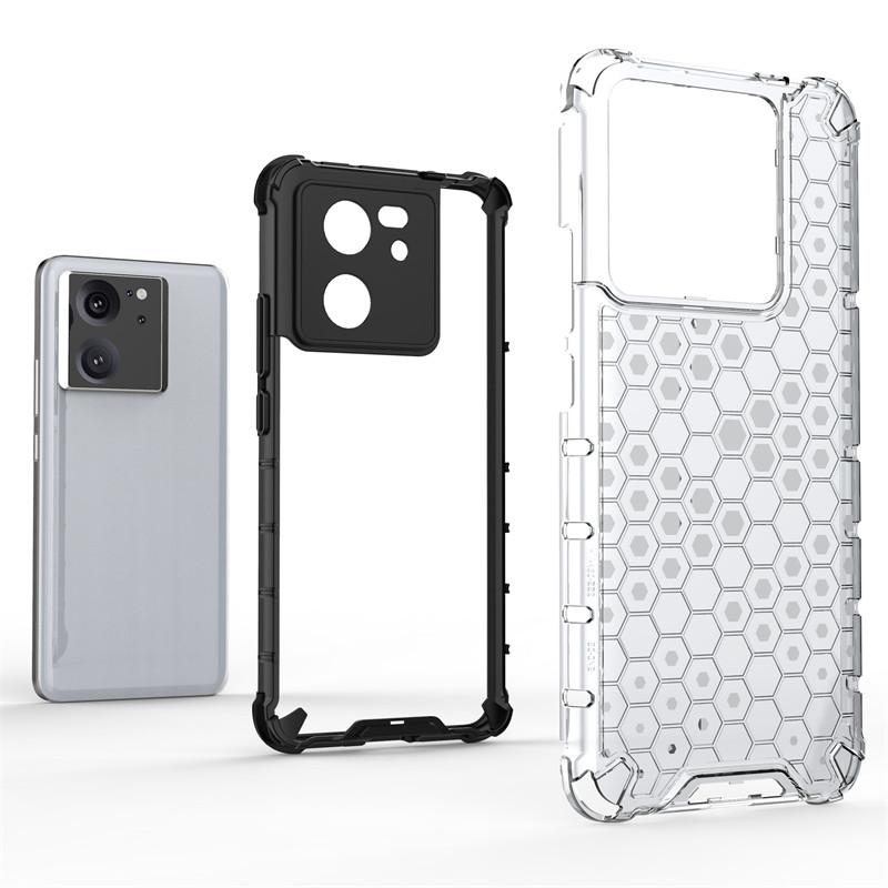 Для Xiaomi 13T Pro Чехол Xiaomi 11T 12T 13T Pro Чехол Honeycomb Ударопрочный TPU Armor Жесткий PC Силиконовый Защитный Чехол Для Телефона На Заднюю Панель