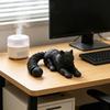3D-печатная фигурка снежного барса Фигурка Снятие стресса Подвижные суставы Барс Дикое животное Игрушка-антистресс Дом