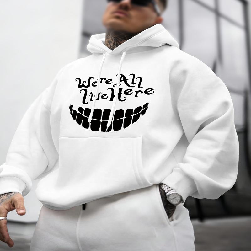 Men's Hooded Sweatshirt, 4-Way Stretch & Flexible, Ideal for Active Sports & Casual