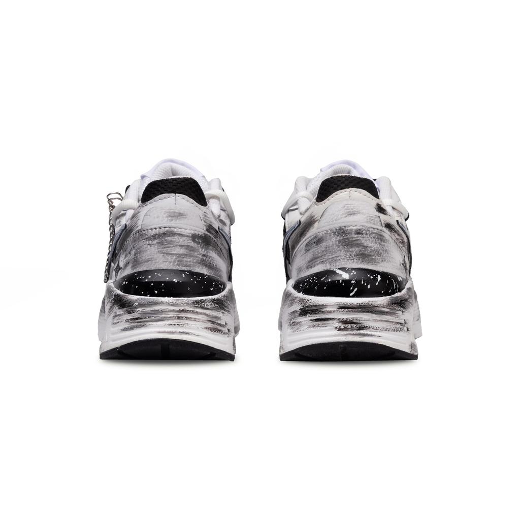 Nike Air Max Fusion Low top Running Shoes Unisex Black White CJ1670-102(Team1058)
