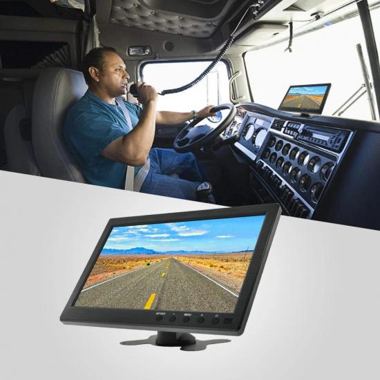 10.1 Inch Car Monitor Hdmi VGA for TV Portable PC Display Home Security System LCD Color Screen for Backup Camera