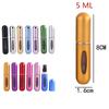 10Colors Portable Mini Empty Refillable Perfume Atomizer Bottle Travel Scent Pump PortableSpray Case