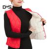 Women Fall Winter Vest Coat Soft Thick Padded Sleeveless Single Breasted Solid Color V Neck Cardigan Slim Fit Warm Pockets Lady Waistcoat